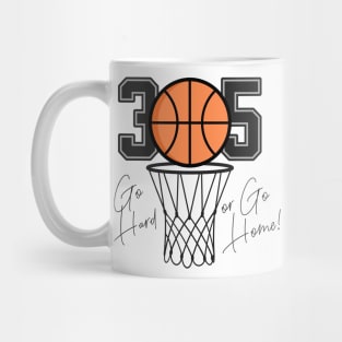 305 Miami Basketball Mug